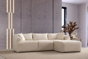 mila velours blanc